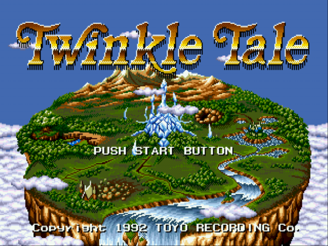 Twinkle Tale (english translation) Title Screen